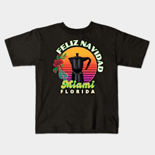Coffee in Miami Kids T-Shirt